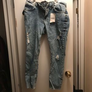 Zara cigarette Jeans Sz 12